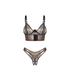 Soranna top et string ouvert